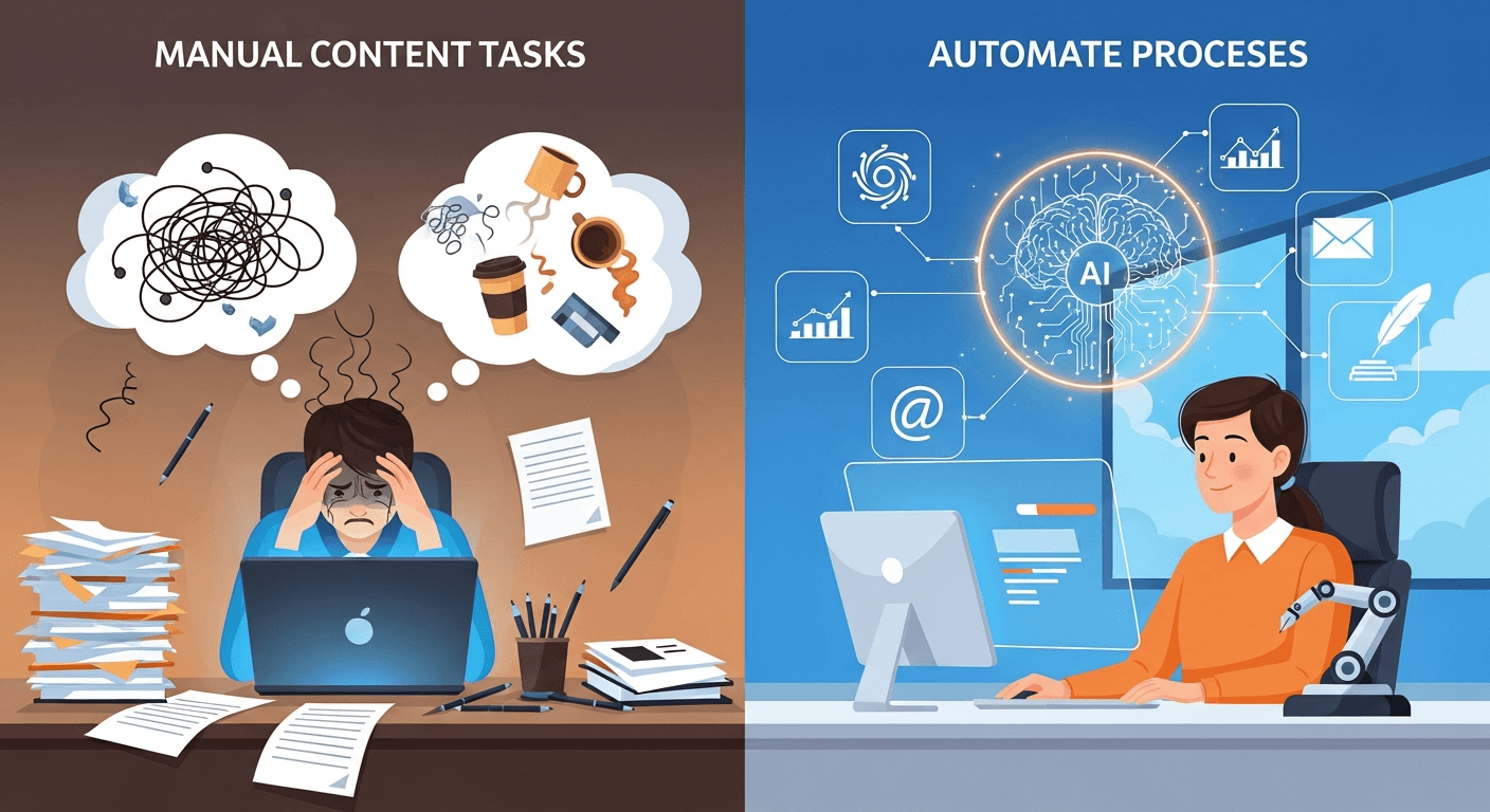 Cover Image for Efficiency Optimization: Stop Wasting Time on Manual Content Tasks