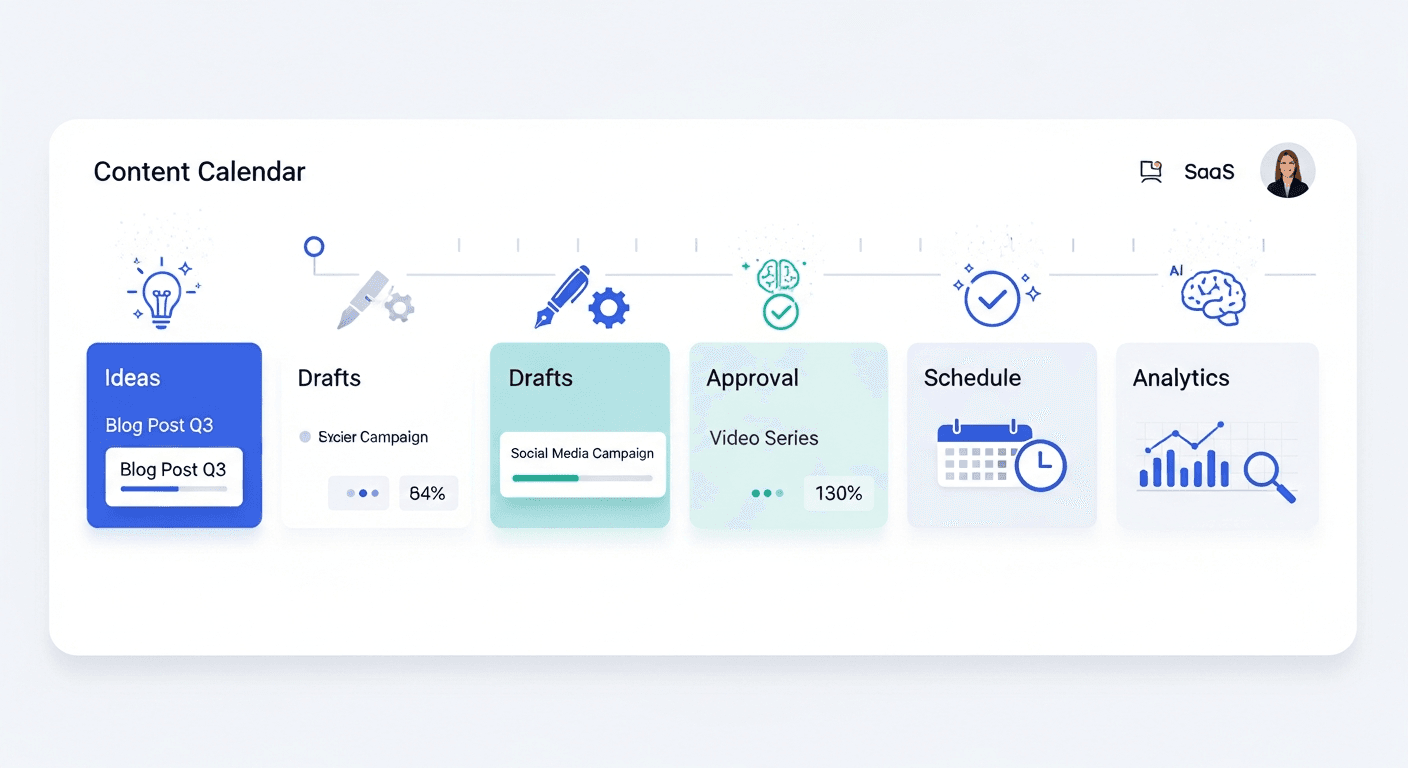 Cover Image for Top 9 AI Tools for Content Calendar Planning in 2026