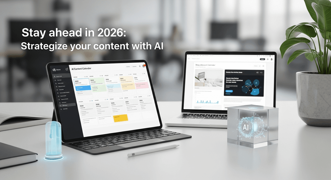 Cover Image for The Ultimate Guide to AI Content Calendar for 2026